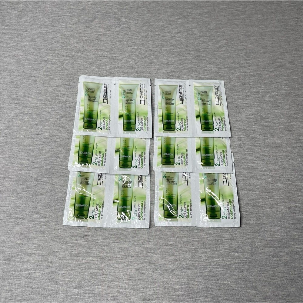 Giovanni 2chic Ultra Moist Shampoo & Conditioner 12 PCS. Set